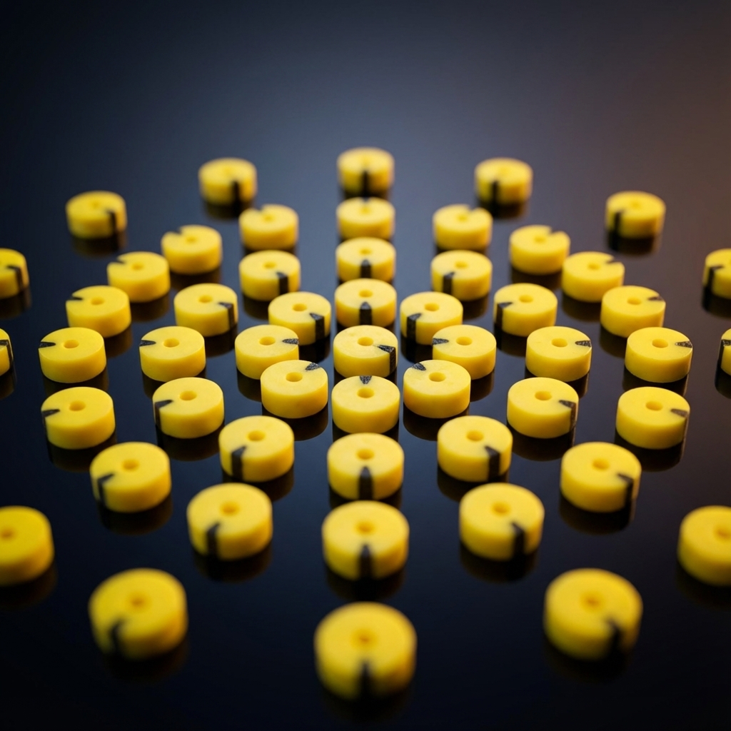 SuperEndo Silicon File Stoppers (Pack of 100) - Yellow