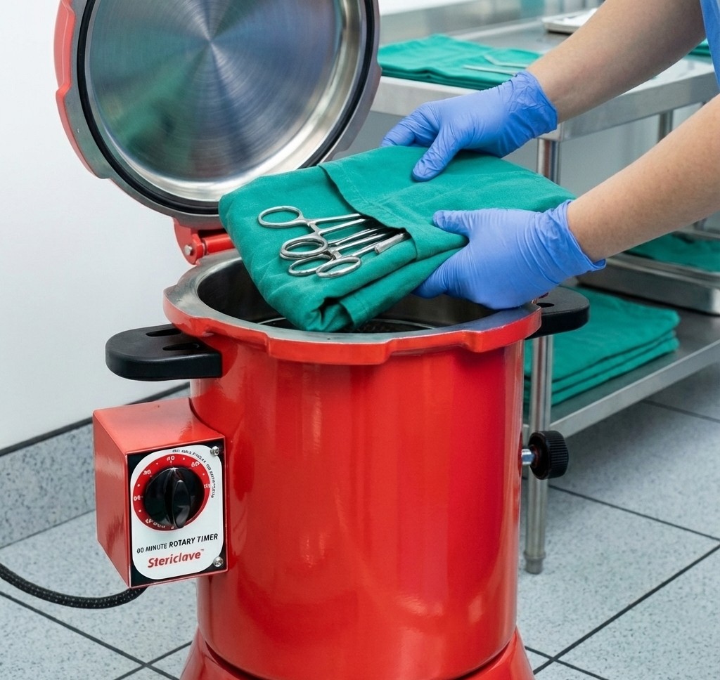 Life Steriware Premium Colourful Autoclaves - 12 Litres