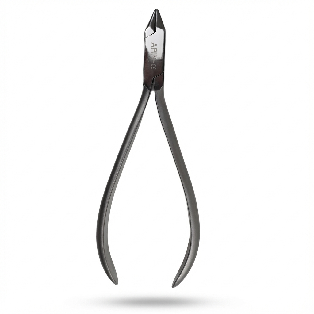 API Orthodontic Pliers TC - Crimpable Hook Placement