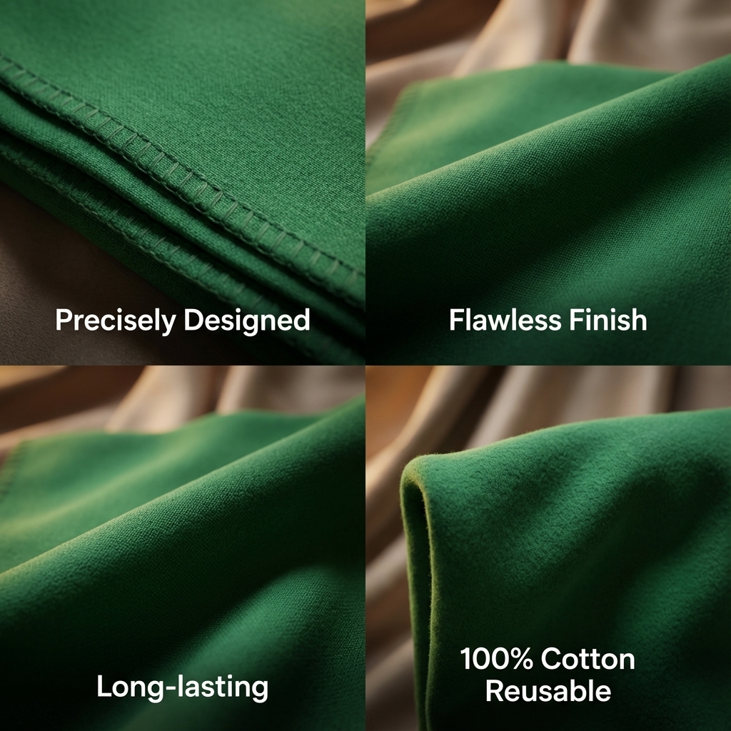 Surgical Green Cloth 0.5m X 0.5m