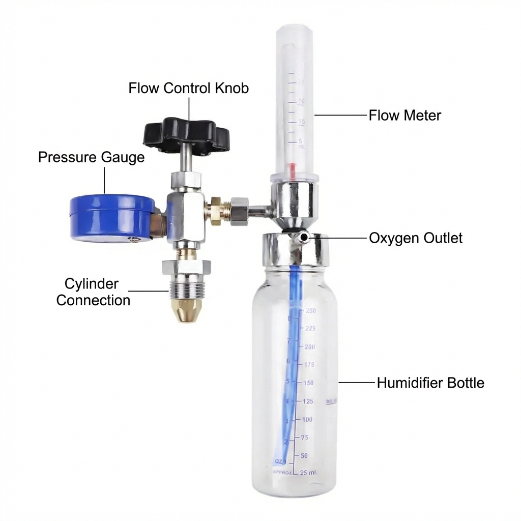 Indian Oxygen Flow Meter