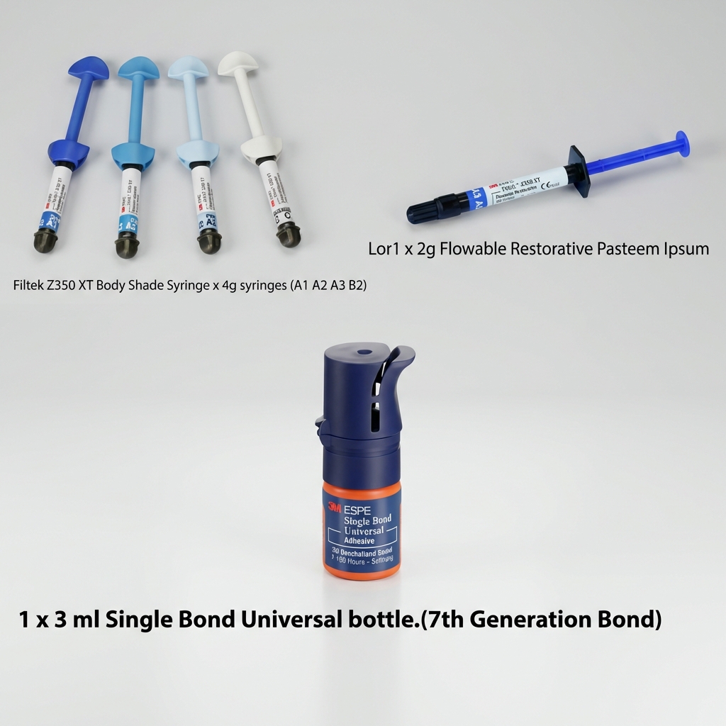 3m Espe Filtek Z350 Xt Universal Restorative Syringe Kit With Single Bond Universal Adhesive