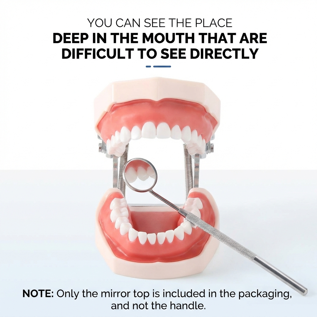 GI Dental Mouth Mirror Tops (Pk Of 10)