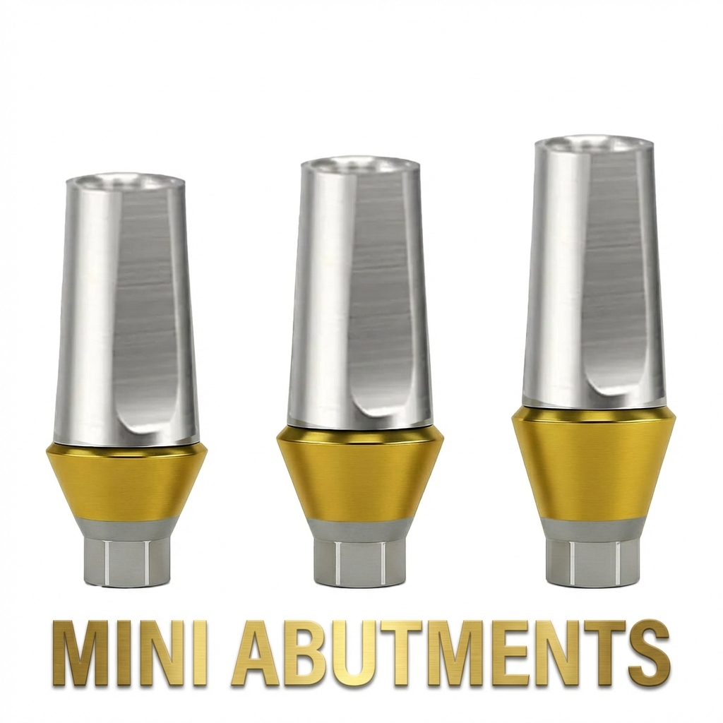 Dentaltech Korean Implant Compatible Straight Abutments - Mini