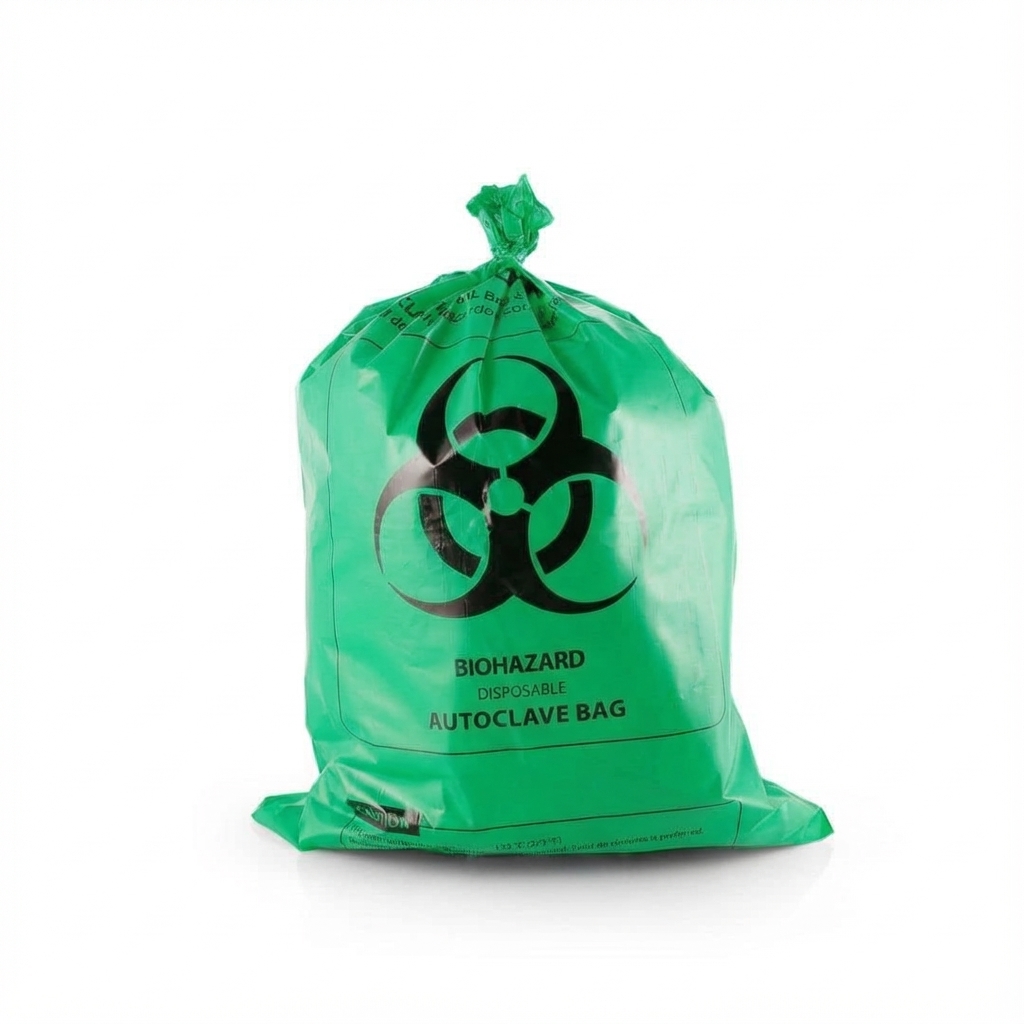 SoClean Bio-Medical Waste Collection Disposable Bag Small - Green