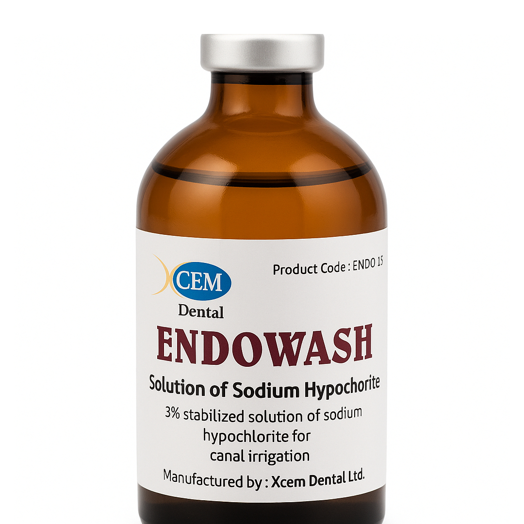 Xcem Endowash 3% Sodium Hypochlorite Solution