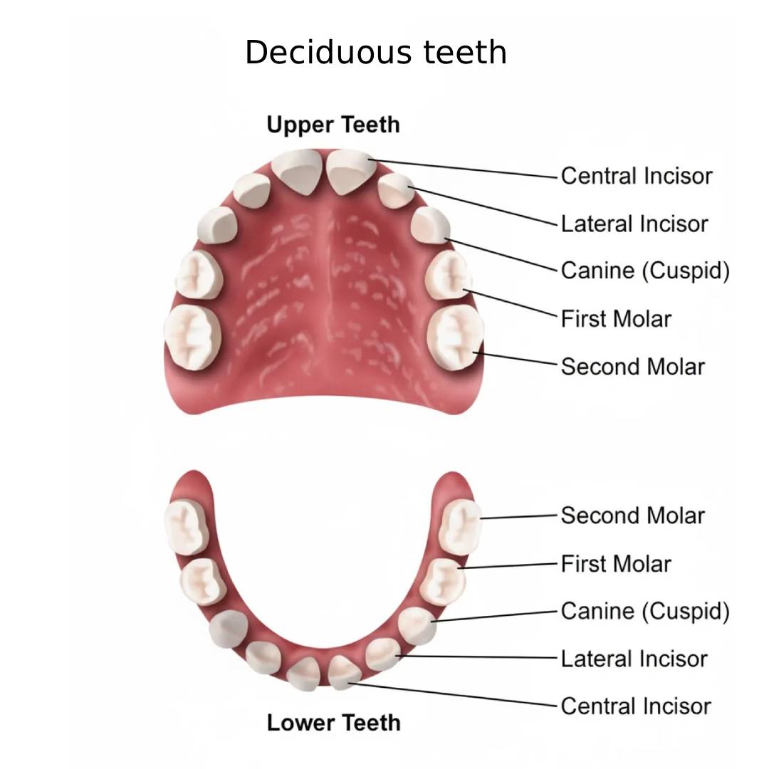 iDENTical Individual Deciduous Model Teeth - Set of 20 M7020