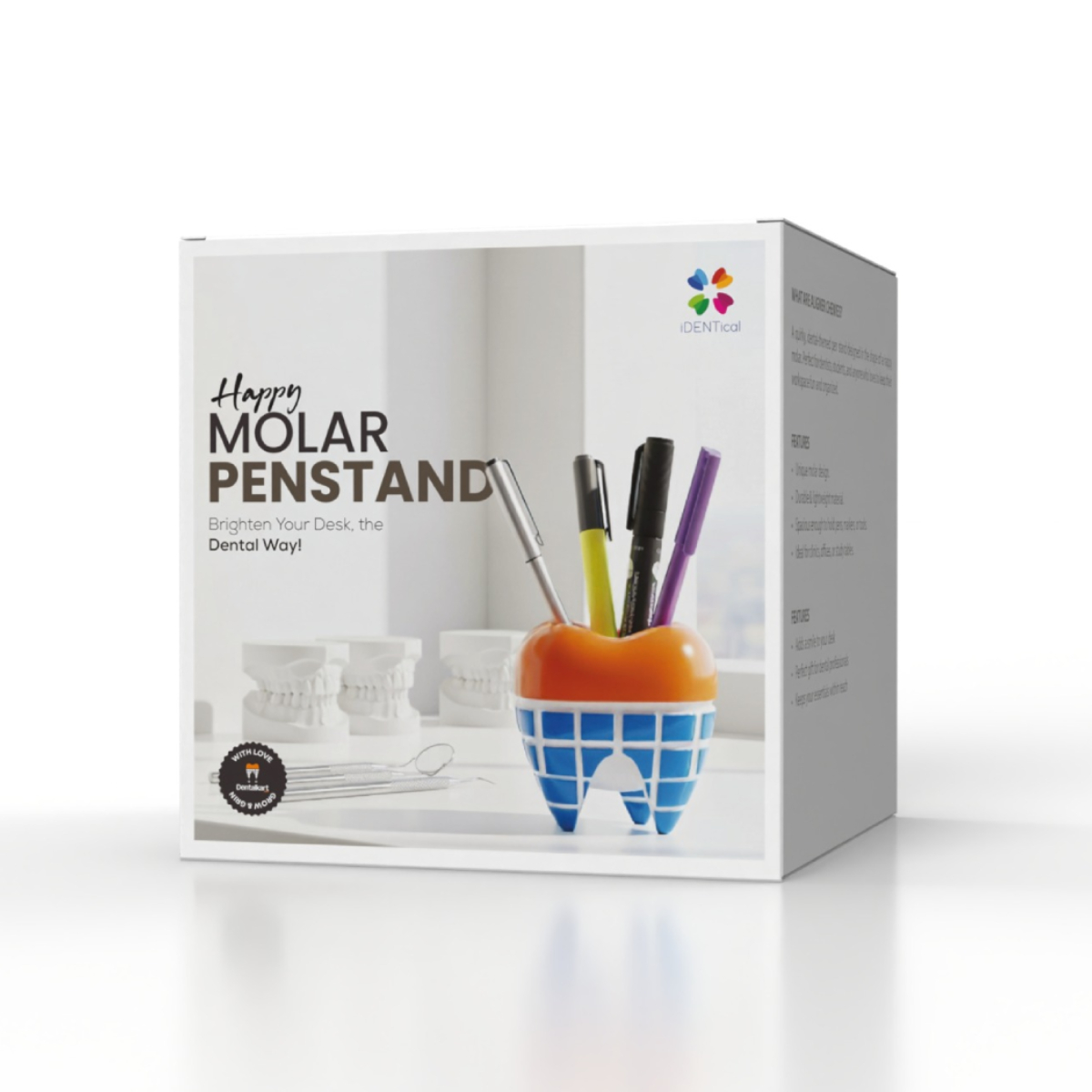 IDENTical Happy Molar Pen Stand