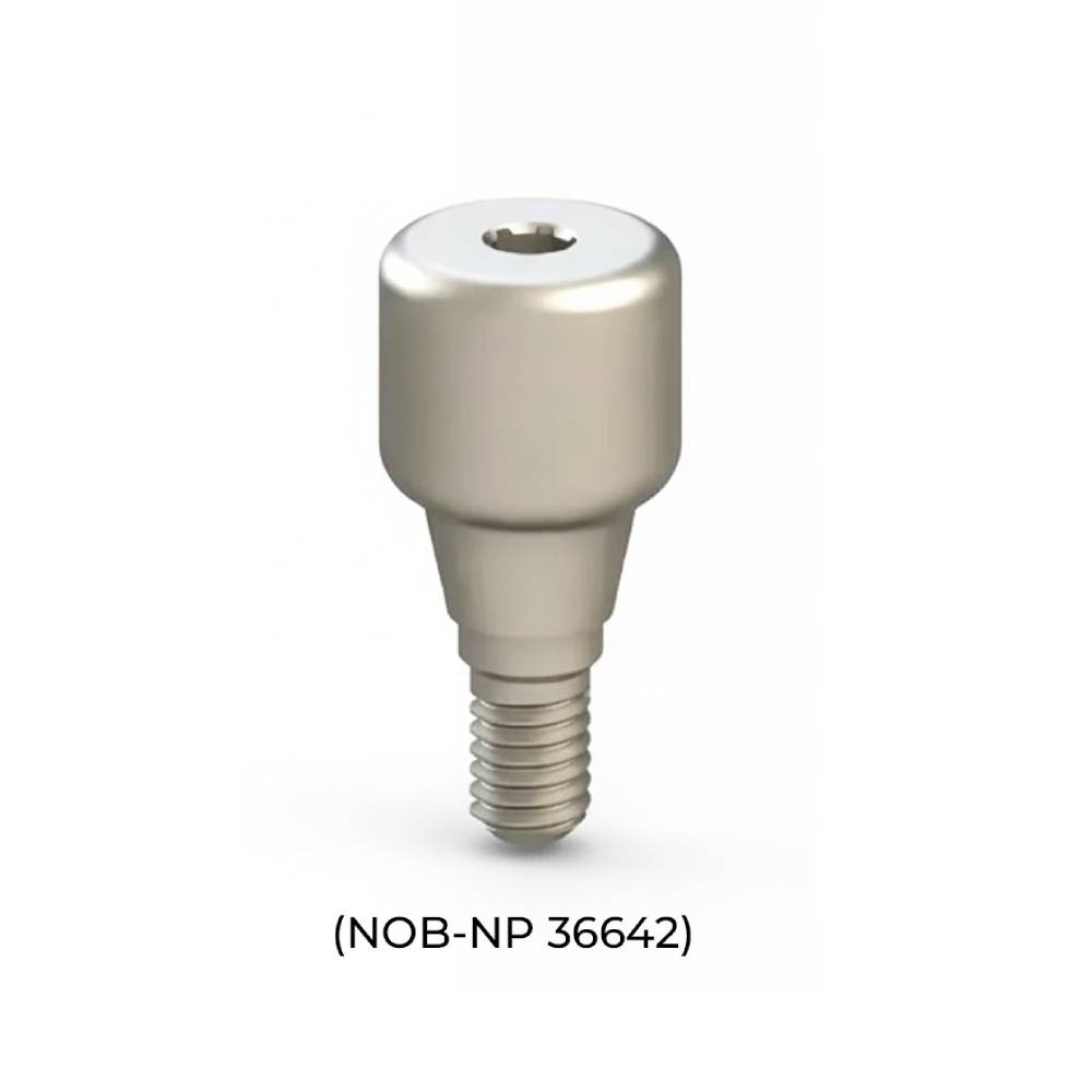 Dentaltech Nobel NP Implant Compatible Healing Abutment ∅5.0mm X G/H5.0mm (NOB-NP 36642)