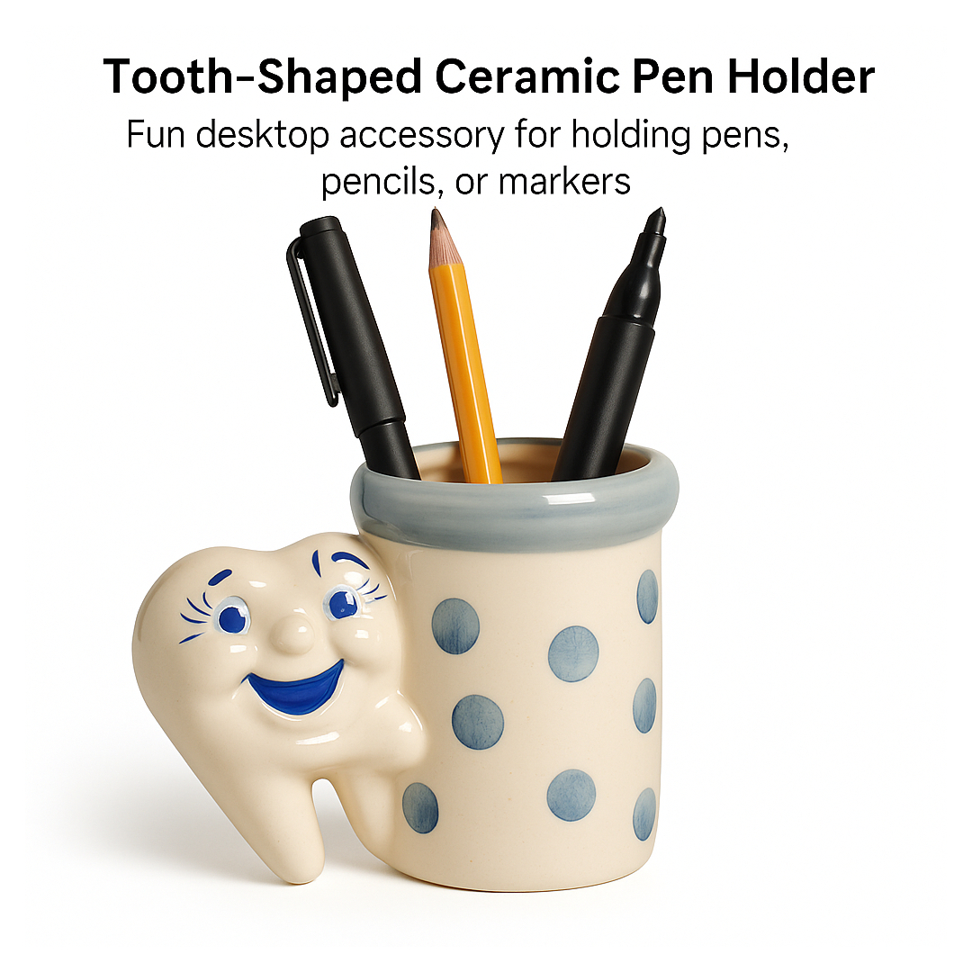 iDENTical Pen Holder With Tooth Model ZYR-4007