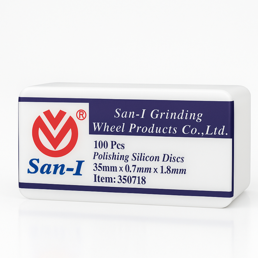 San-I Aluminium Oxide Grinding & Separation Discs for Metal Ø35 x 0.70 x 1.8mm (100pcs)         