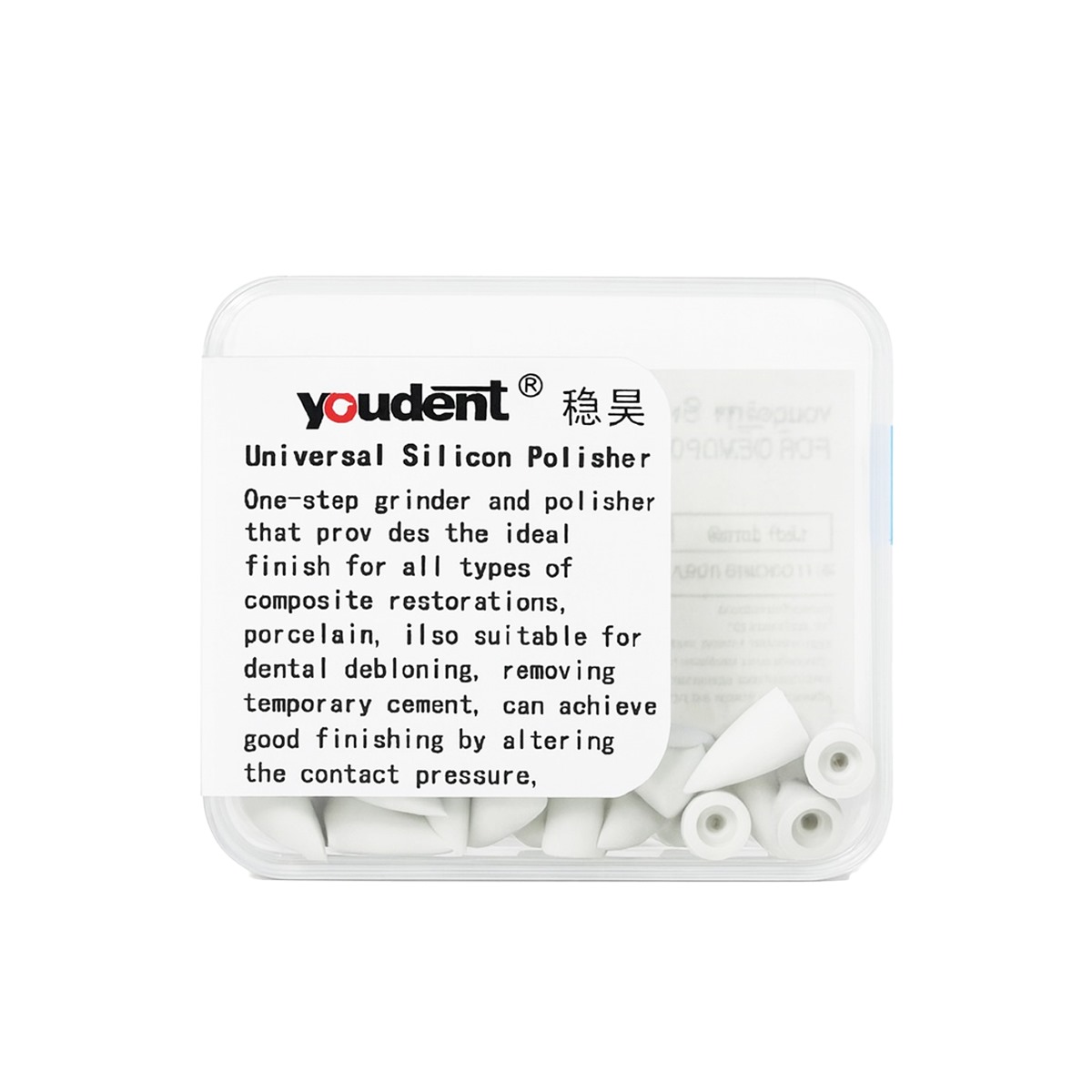 Youdent Silicone Polishers For Composite White (Pack Of 25)
