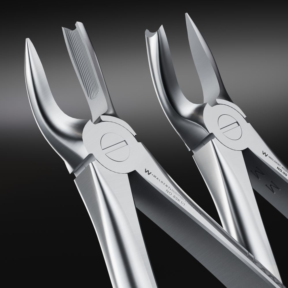 Waldent Extraction Forceps Kit Set of 12 (K1/1)     