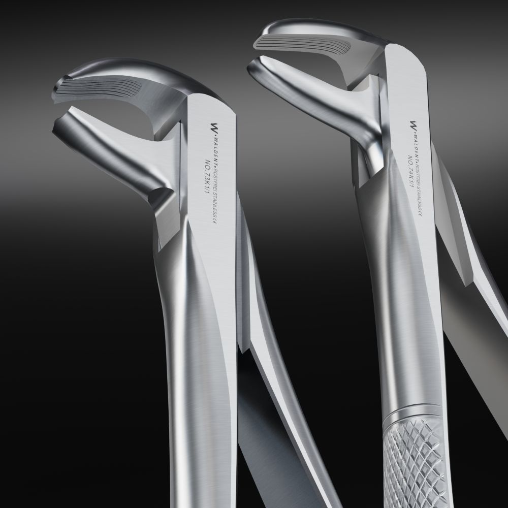 Waldent Extraction Forceps Kit Set of 12 (K1/1)     