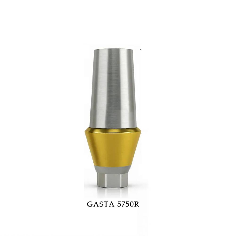 Dentaltech Korean Implant Compatible Straight Abutment Regular Hex ∅5.0mm X G/H5.0mm X 7.0mm (GASTA 5750R)