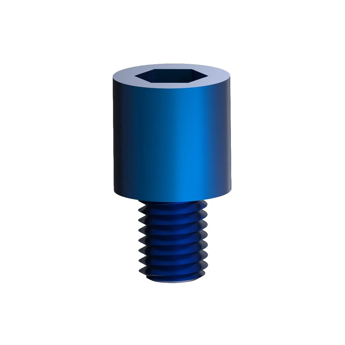 EZ Fit Adin Regular Compatible Colored Multi Unit Titanium Abutment Screw - EZ-058A