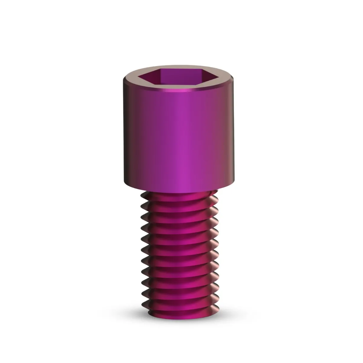 EZ Fit Neodent Compatible Colored Multi Unit Titanium Abutment Screw - EZ-059A
