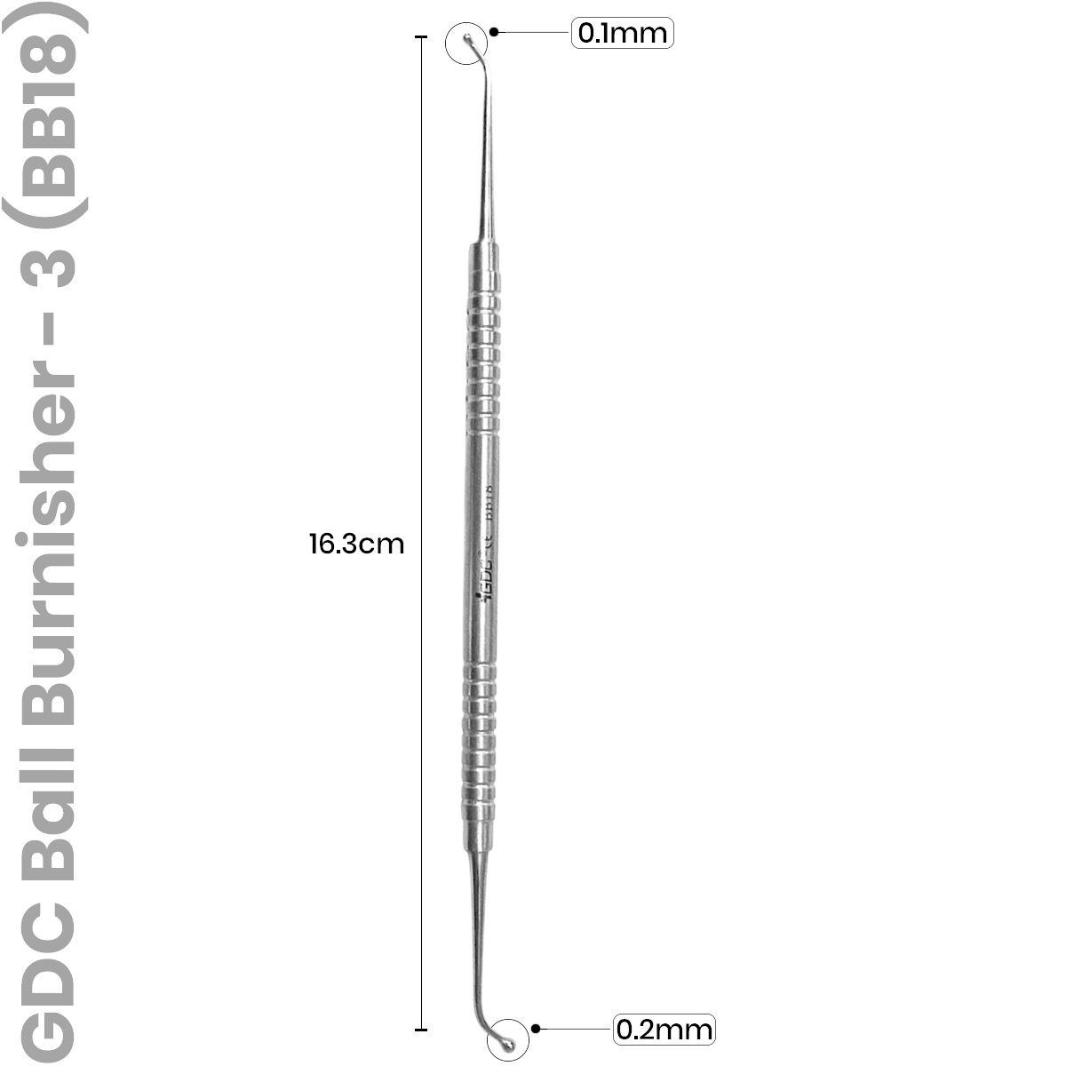 GDC Ball Burnisher - 3 (BB18)