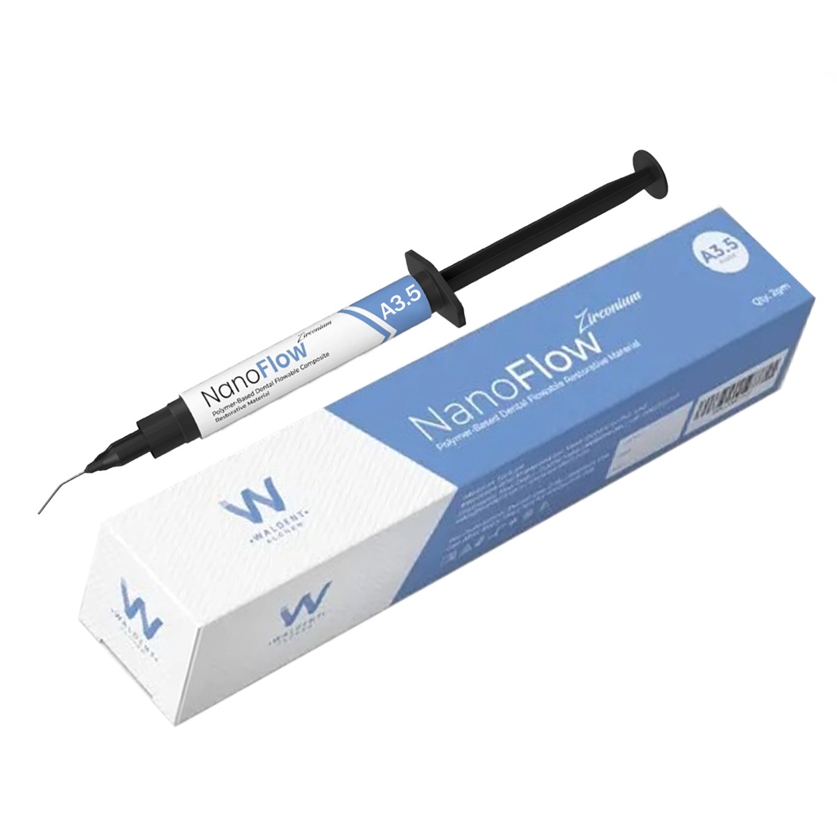 Waldent Alchem Nanoflow Zirconium Flowable Composite Shade -A3.5