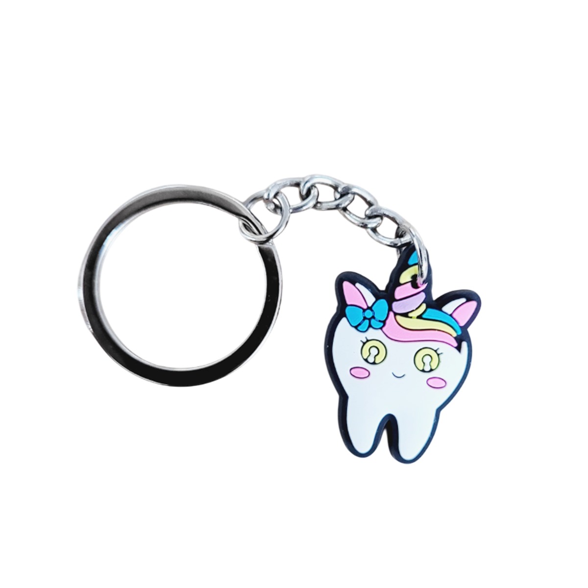 iDENTical Unicorn Tooth Shape Keychain ZYR-3006-1