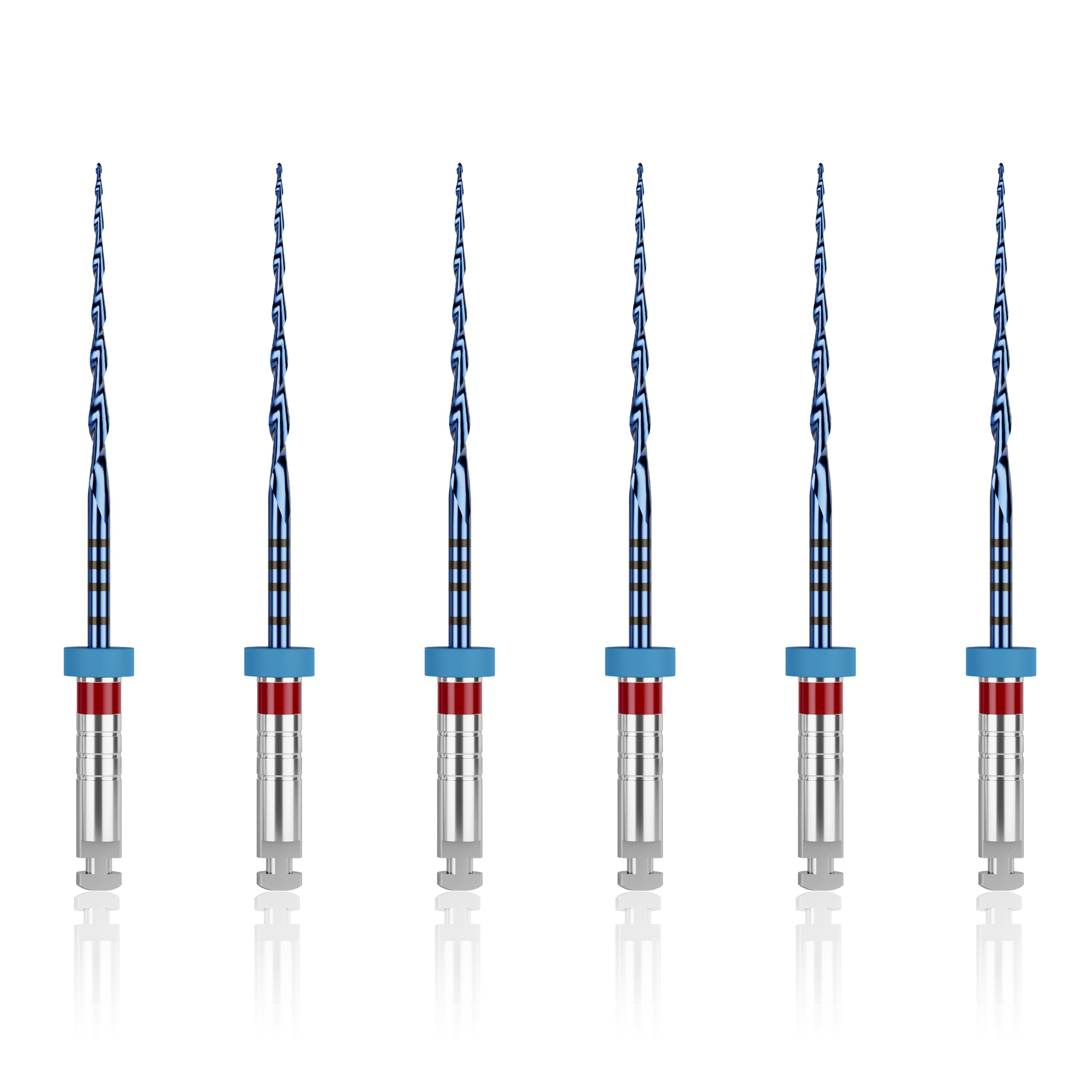 Waldent Wal-flex S- Blue Rotary Files 25mm