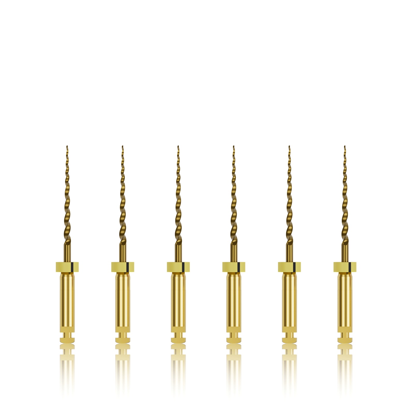 Waldent Premium Taper Gold Rotary Files - 31mm