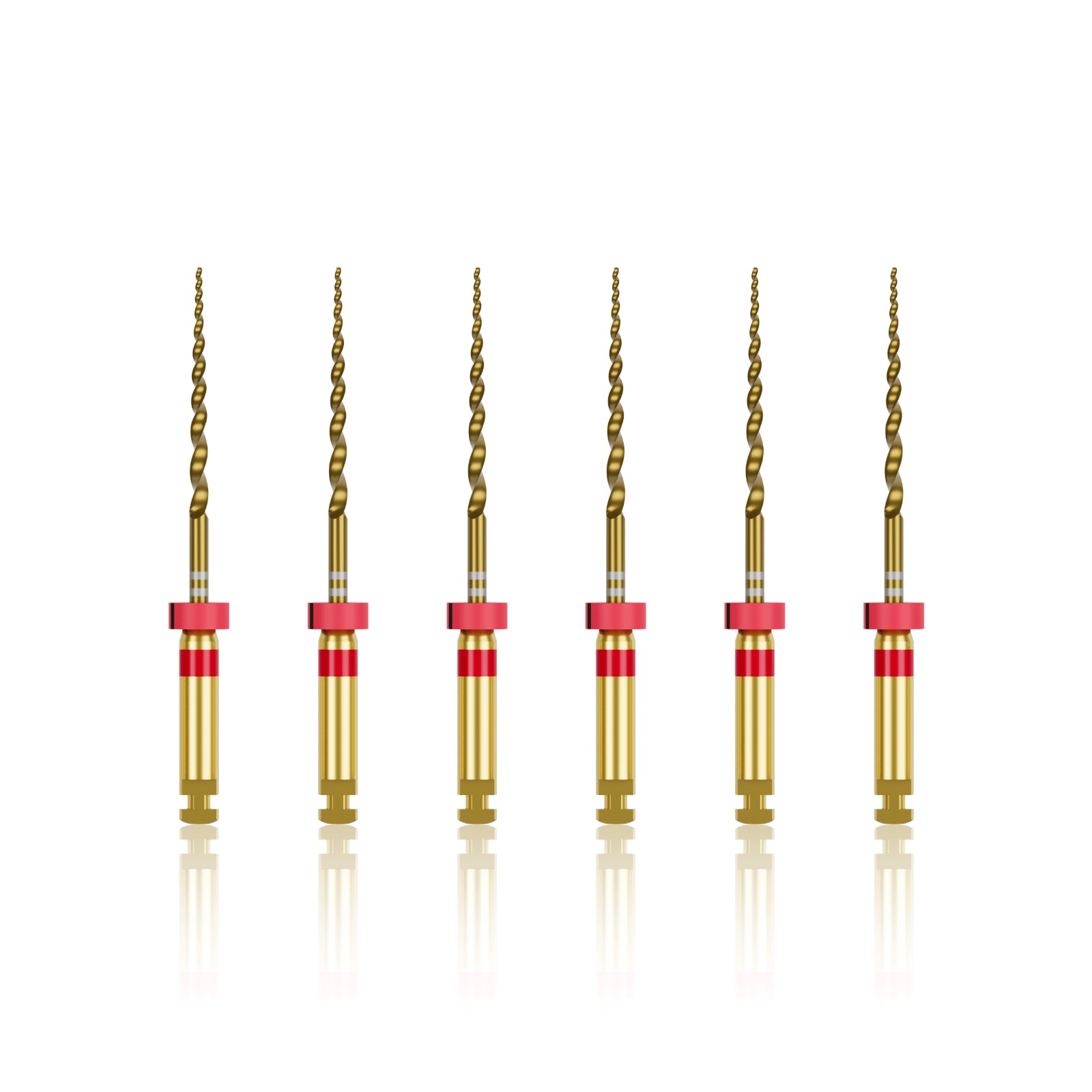 Waldent Premium Taper Gold Rotary Files - 21mm