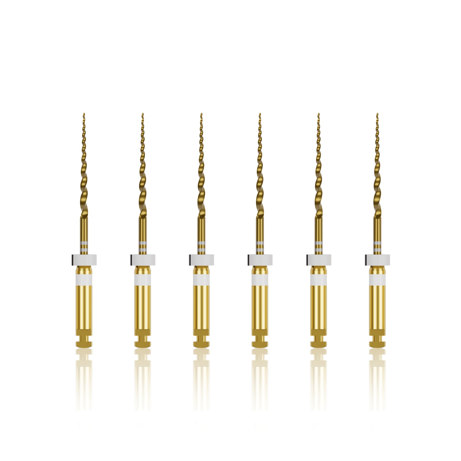 Waldent Premium Taper Gold Rotary Files - 21mm