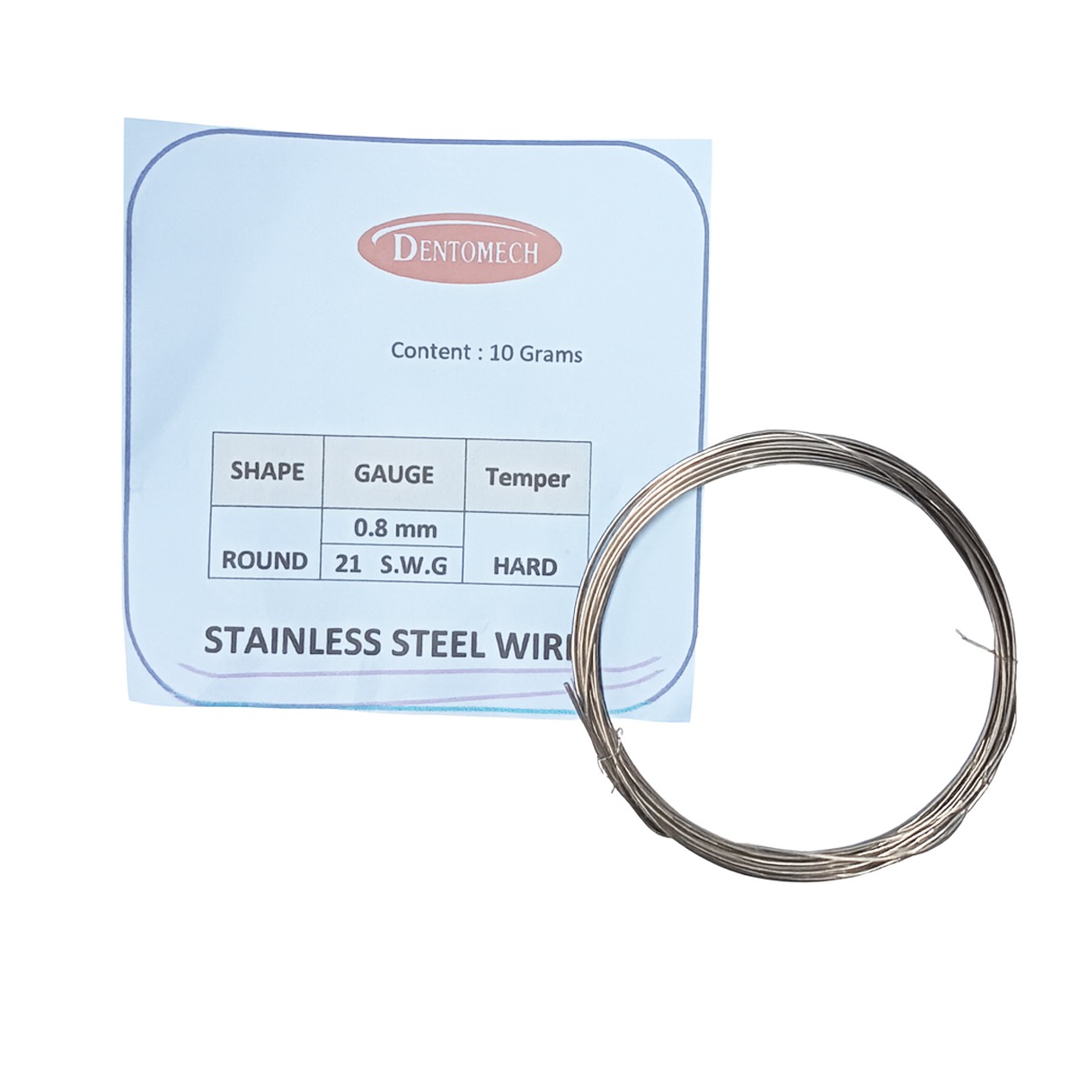 Dentomech Hard Steel Orthodontic Wire Spools 10g