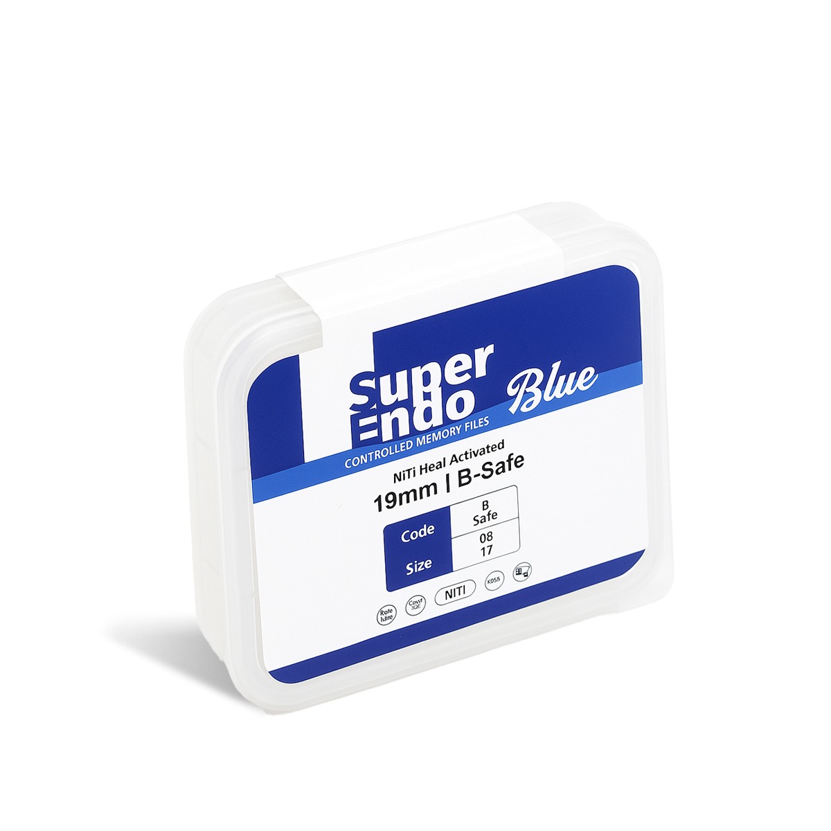 SuperEndo Blue Files 21mm (Pack of 6)
