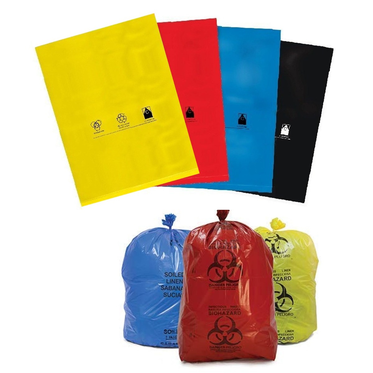 SoClean Bio-Medical Waste Collection Disposable Bags - Large