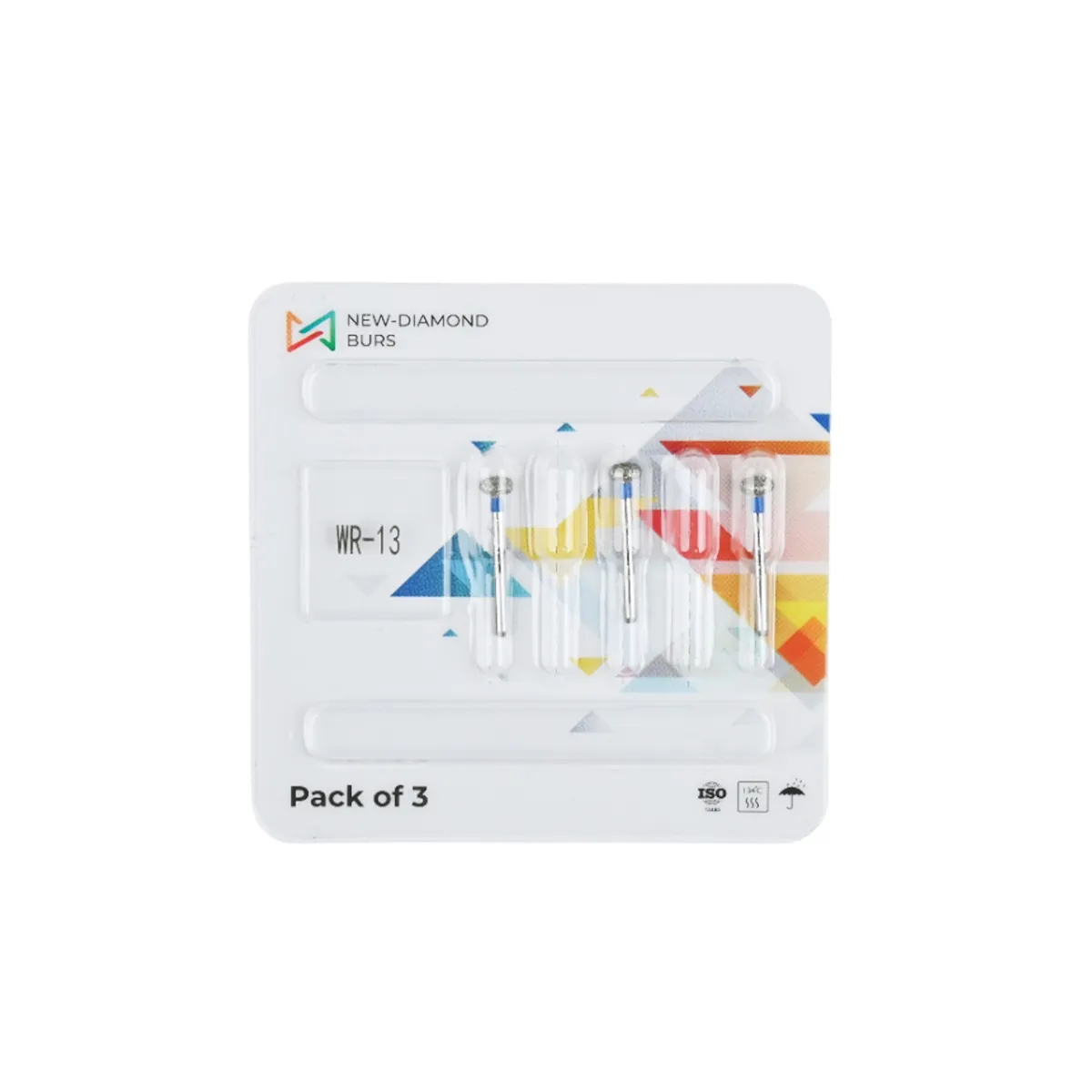 NewDiamond Wheel Round Diamond Bur -WR (Pack Of 3)