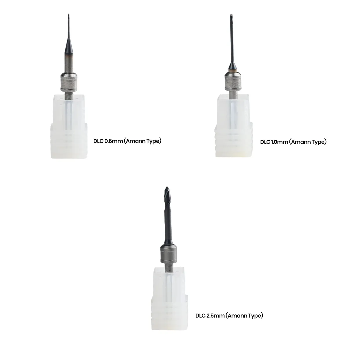 Labodent Zirconia Milling Burs DLC (Amann Girrbach Type)
