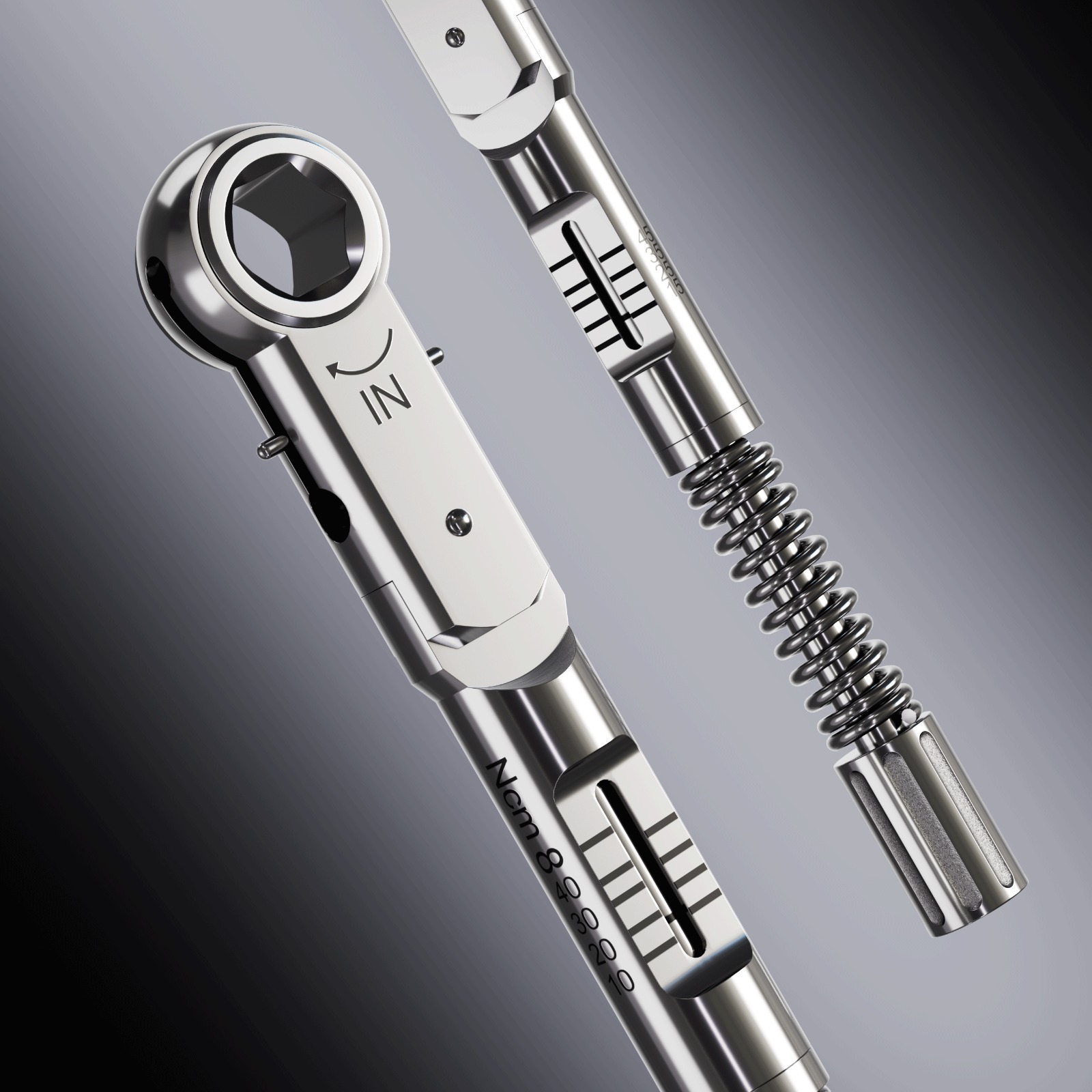 Waldent Implant Abutment Torque Wrench 10-50NCM (19/112)