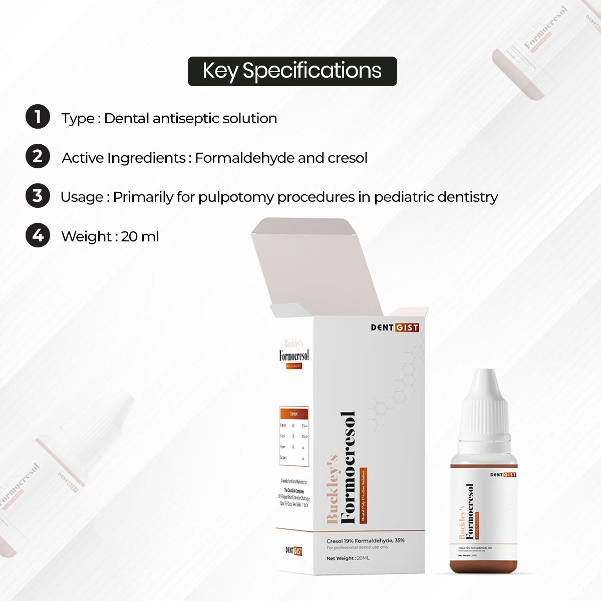 DentGist Buckley's Formocresol