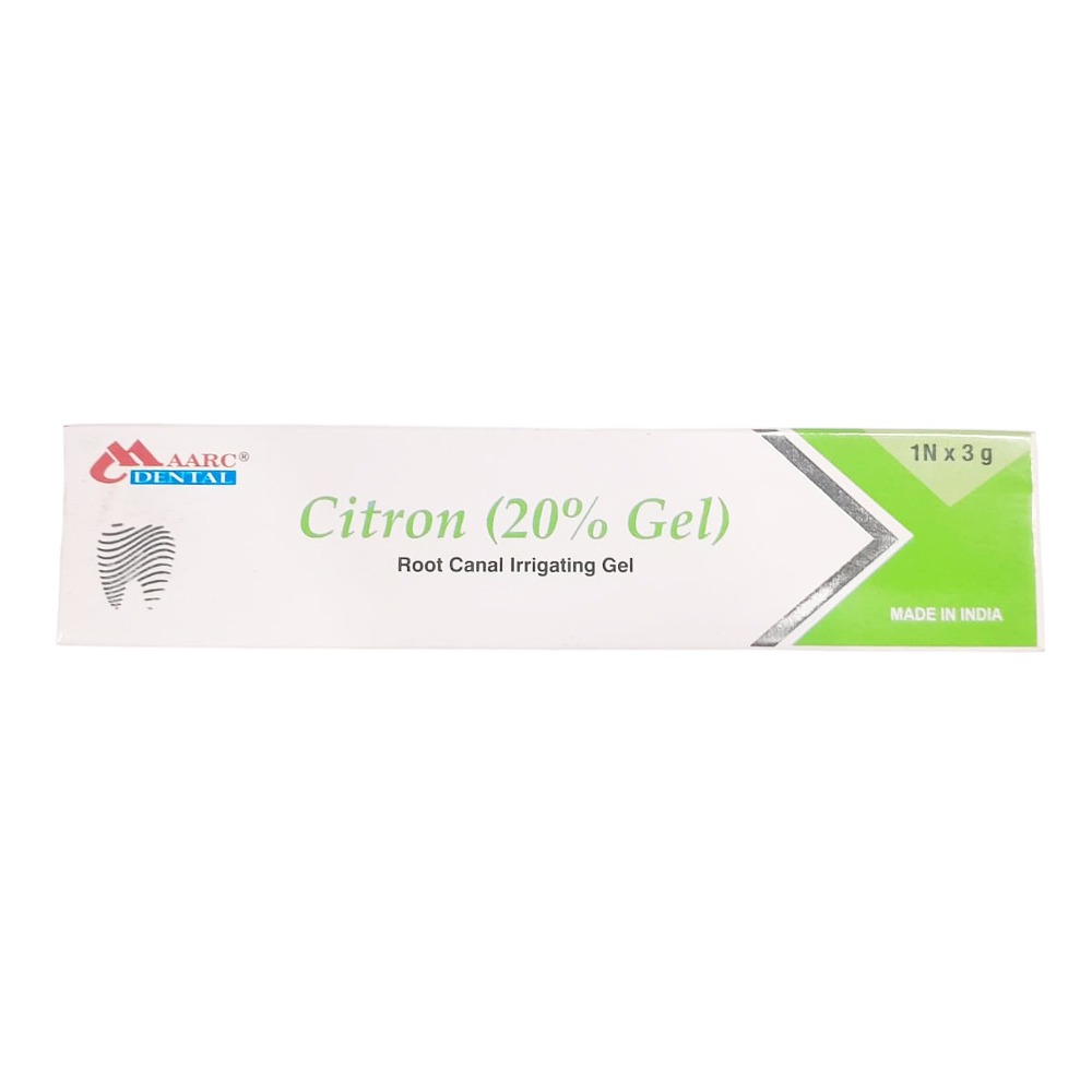 Maarc Citron 20% Citric Acid Gel For Root Canal Irrigation