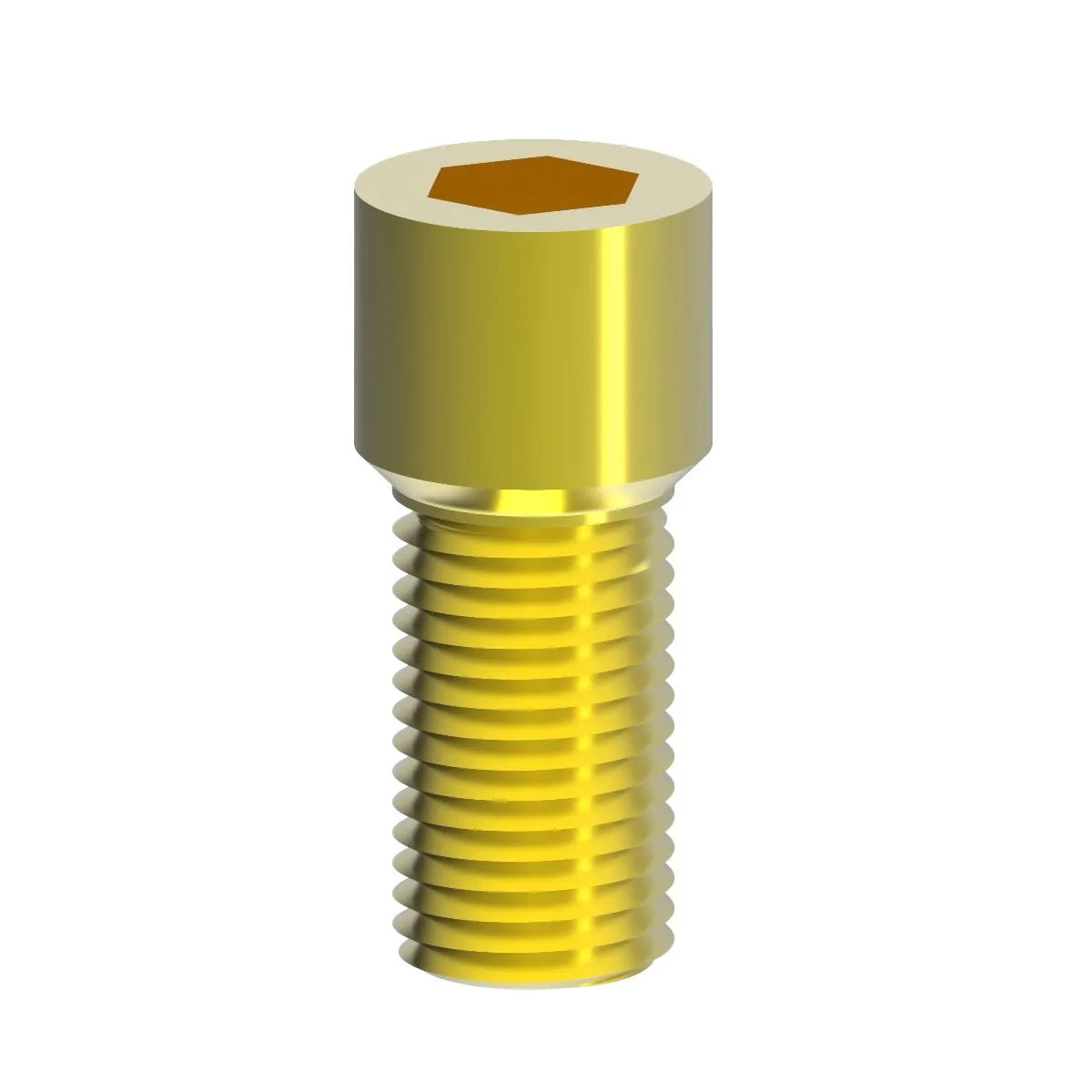 EZ Fit Dentium SL Compatible Colored Multi Unit Titanium Abutment Screw - EZ-064A