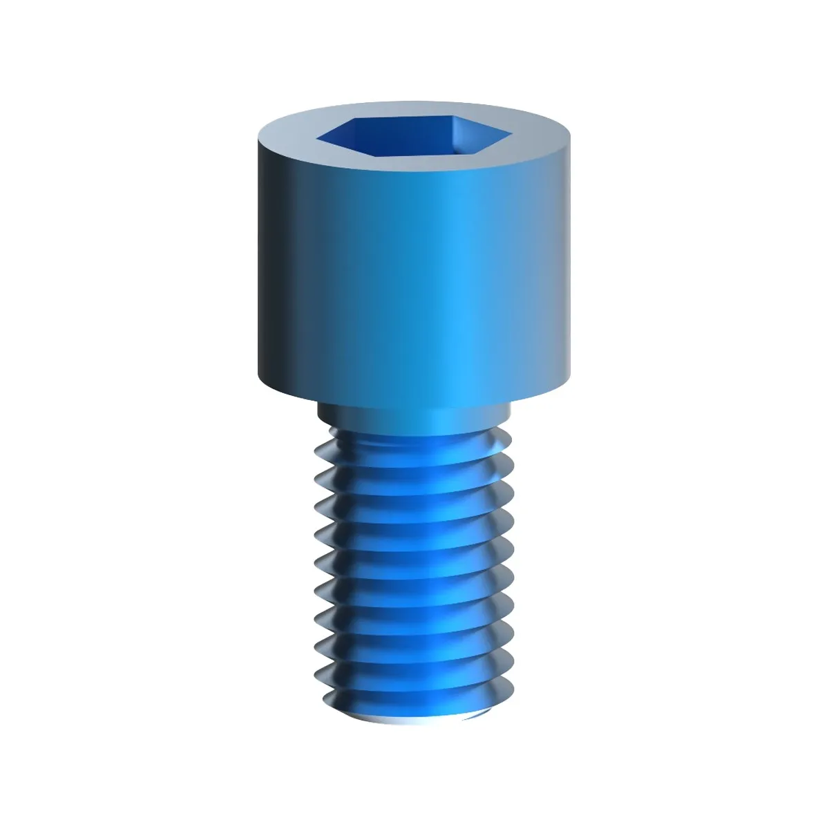 EZ Fit Bioline Compatible Colored Multi Unit Titanium Abutment Screw - EZ-063A
