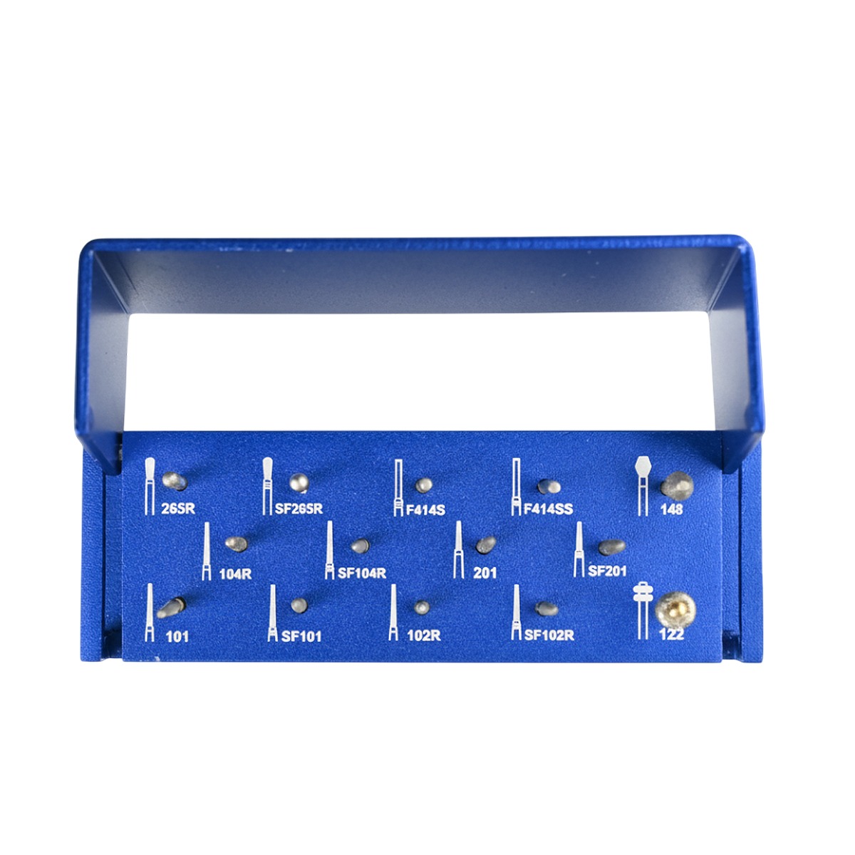 Waldent Crown & Bridge Tooth Preparation Diamond Bur Kit (Set of 14)