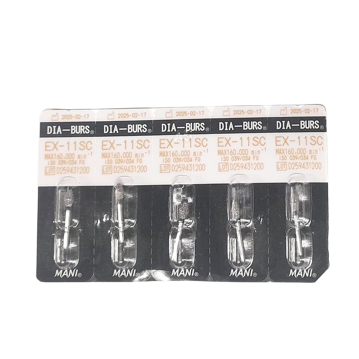 Mani Diamond Airotor Burs - EX - 11SC