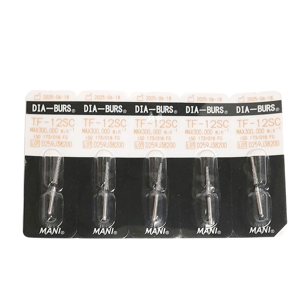 Mani Diamond Airotor Burs - TF - 12SC