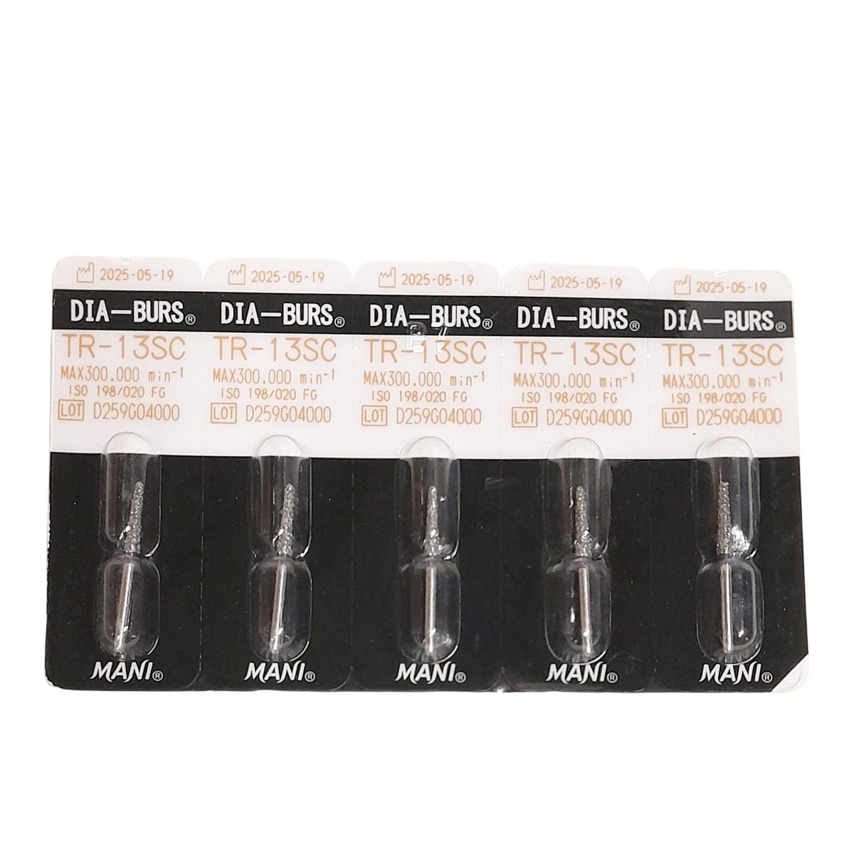 Mani Diamond Airotor Burs - TR - 13SC