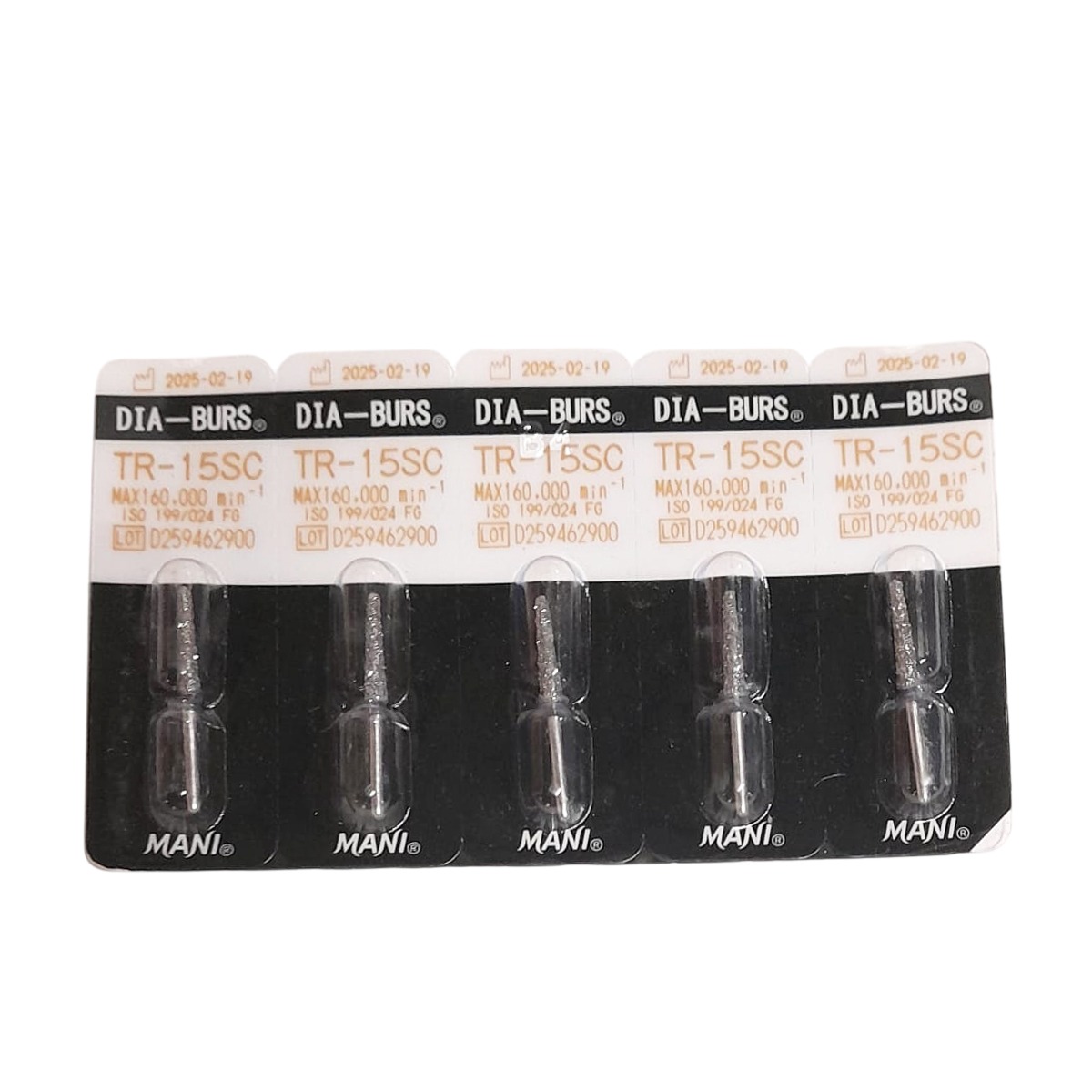 Mani Diamond Airotor Burs - TR - 15SC