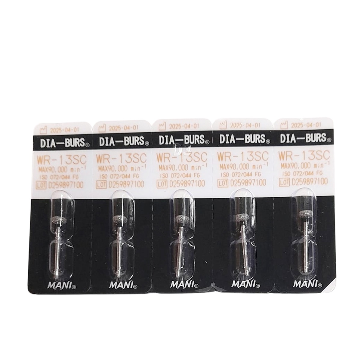 Mani Diamond Airotor Burs - WR - 13SC