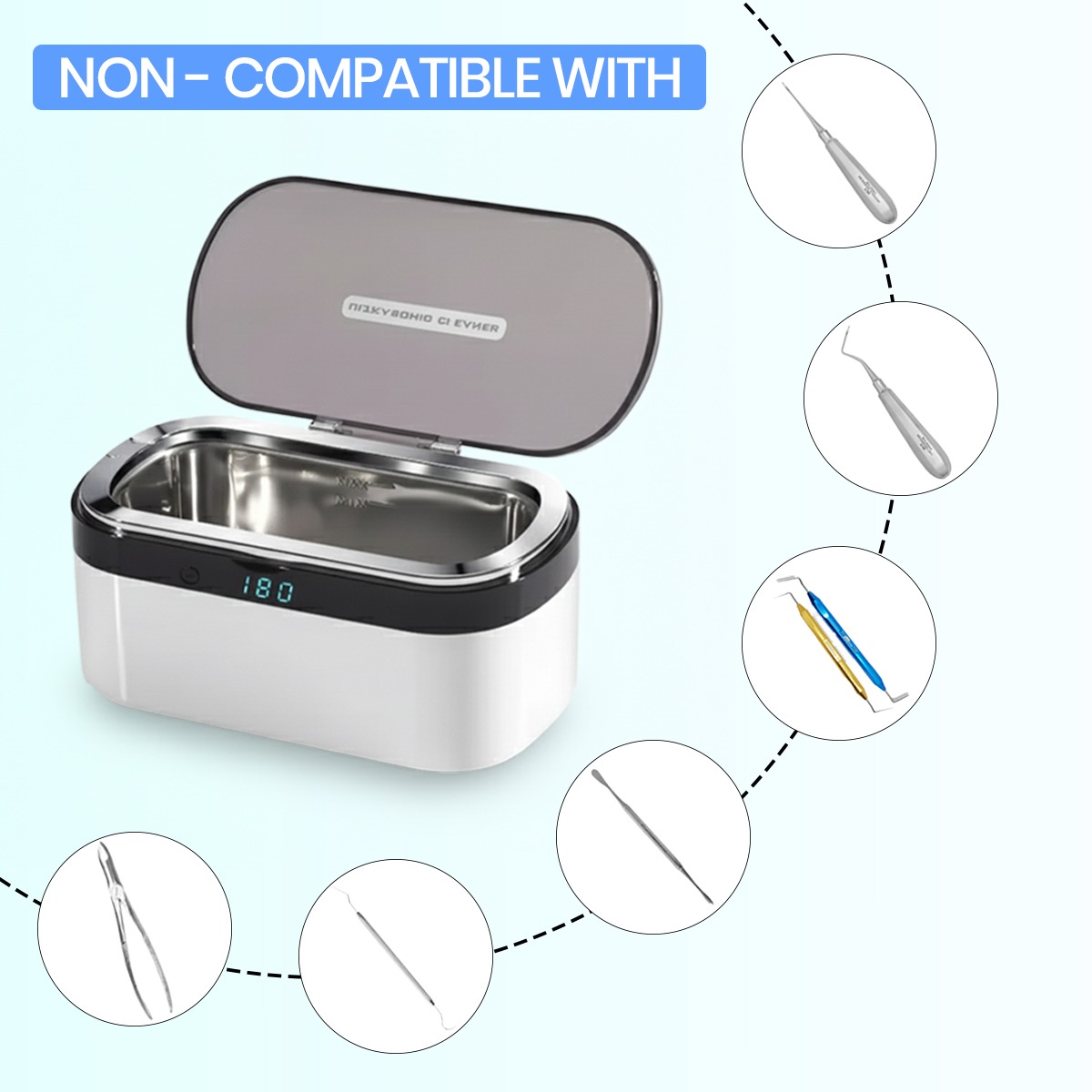 Codyson Ultrasonic Cleaner CS 1 (0.5 Litre)