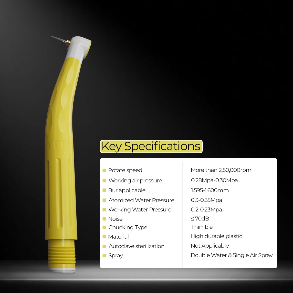 Waldent Disposable High Speed Airotor