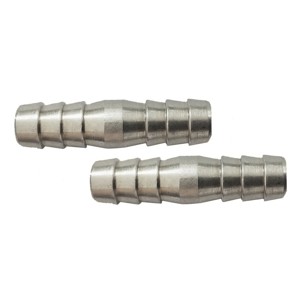 Sparedent 6mm×6mm Straight Round Jointer Direct Water Pipe Connector