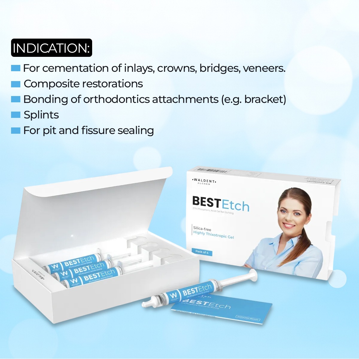 Waldent BESTEtch Economy Pack (Pack of 4)