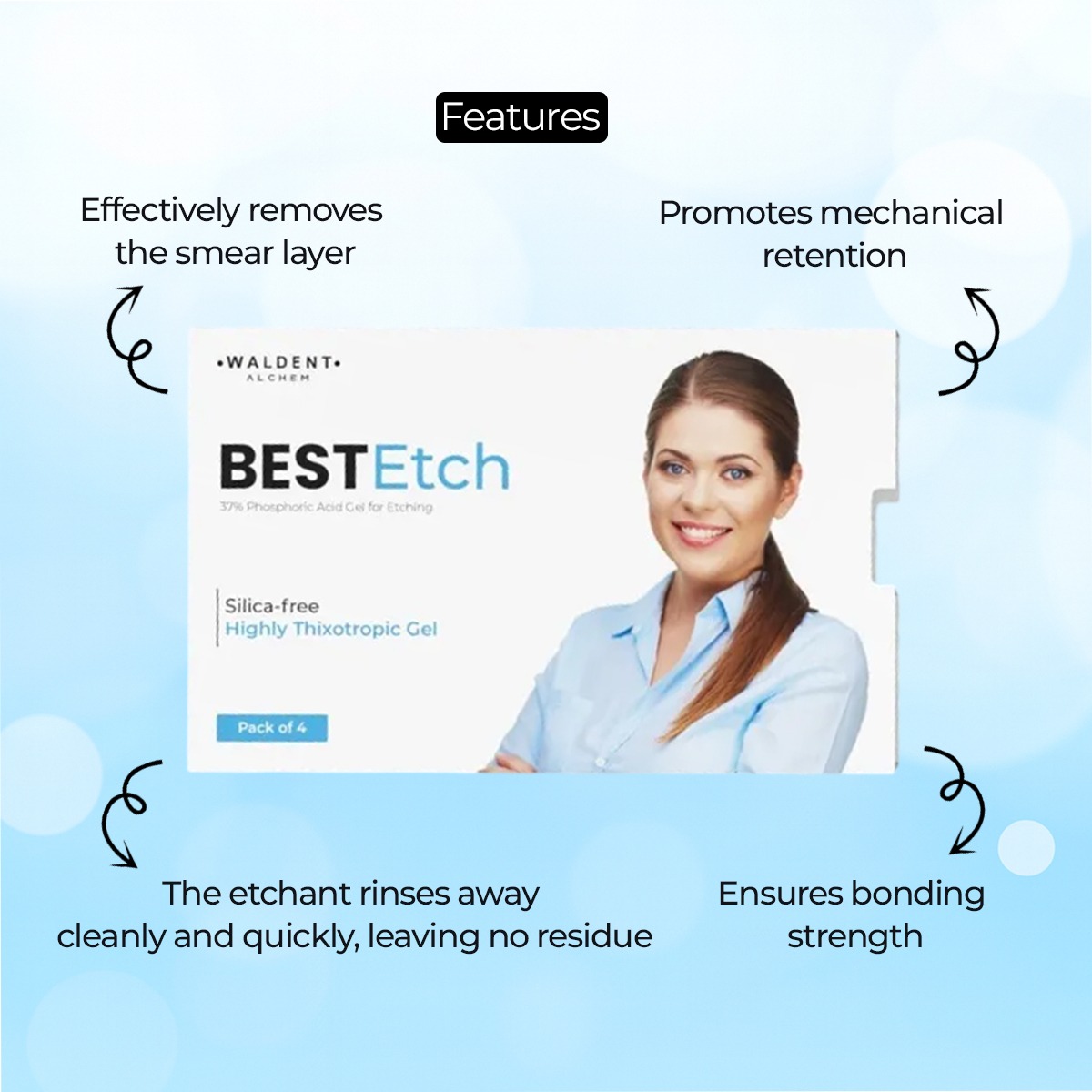 Waldent BESTEtch Economy Pack (Pack of 4)