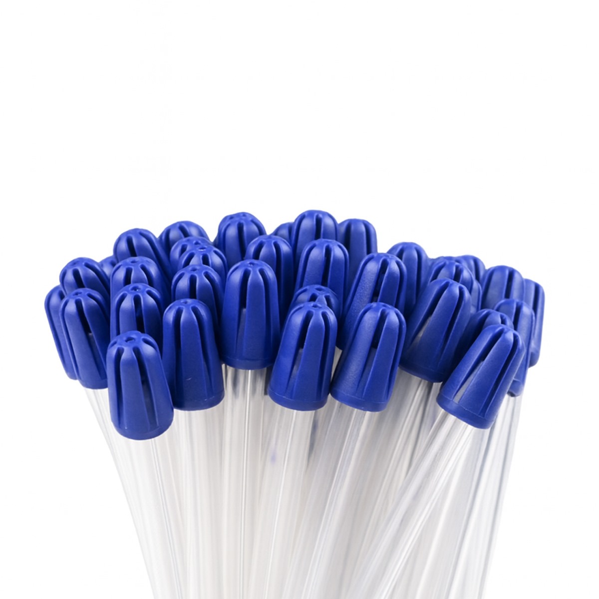 Waldent PearlSuction UltraSoft Saliva Ejectors - Blue Tip (Pack of 100)